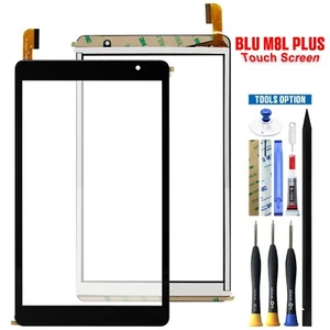 8" Replace For BLU M8L Plus M0212UU Tablet Digitizer Panel Touch Screen Glass - Picture 1 of 3