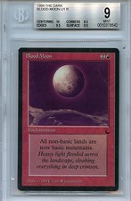 MTG Dark Blood Moon BGS Graded 9.0 (9) Mint Magic Card 10 Centering 8542