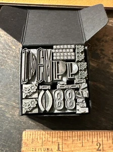 Printing Blocks “ Lead Ornamental Borders Dingbats” Variety #10 - Picture 1 of 8