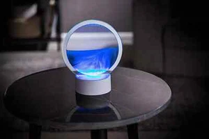 Sandspiel Lampe LED, 3D-Sandbilder, Mehrfarbig, mit Berührungsschalter, Weiß - Bild 1 von 3