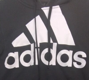 Adidas - Youth XSmall - Black And White Graphic Hoodie Long Sleeve - Picture 1 of 6