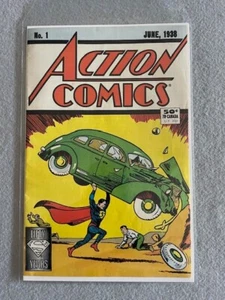ACTION COMICS JUNIO 1938 DC Nº1 Libro Cincuenta Años Reimpresión Siegel Superman 1988 - Imagen 1 de 3