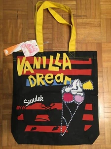 BORSA SUNDEK MARE SPIAGGIA SHOPPING BAG BEACH VANILLA DREAM COTONE ABG4 BLACK - Foto 1 di 2