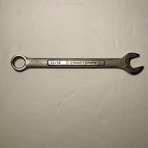 Craftsman Schraubenschlüssel 11/16" Kombination Vintage VV Serie Werkzeuge USA 44698 SAE - Bild 1 von 6