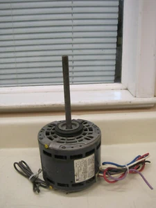 Emerson 5K55HXSFB-7375 Condenser Fan Motor 1/3HP 1075/4 Spd 1PH K7375 Used - Picture 1 of 6