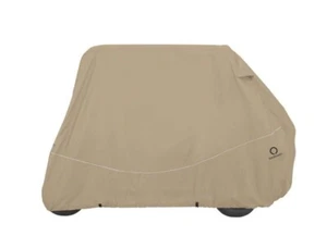Fairway Conversion Cart 4-Person Golf Cart Quick-Fit Cover Khaki - Picture 1 of 7
