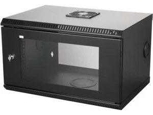 StarTech.com RK619WALL 6U 19in Wall Mount Server Rack Cabinet w/ Acrylic Door - Picture 1 of 6