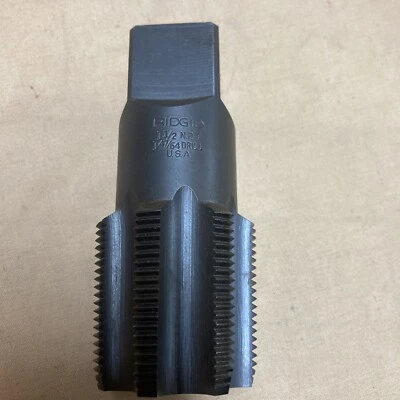 Ridgid one and a half inch NPT 147/64 drill USA - Image 1 of 4