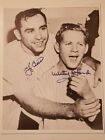 Yogi Berra Whitey Ford Autograph 8.5x11 B&W photo w/COA New York Yankees 
