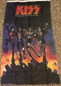new VERTICAL KISS DESTROYERS METAL ROCK BAND 3x5ft FLAG superior US seller - Picture 1 of 4