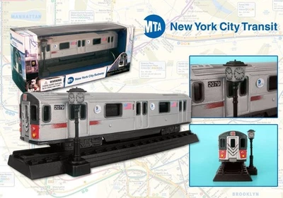 New York City MTA Subway Train 6" Car Die-Cast Daron Toys RT8555 - Image 1 of 4