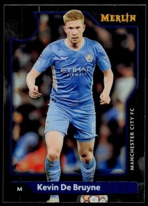 2021-22 Merlin Chrome UEFA Champions League Kevin De Bruyne 25 Manchester City - Picture 1 of 2