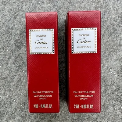 Cartier - Rivières de Cartier Luxuriance Eau de Toilette - 2 Pack in box - NEW - Image 1 of 4