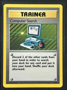 Computer Search #071/102 Base Set Lightly played 250001 - Picture 1 of 2