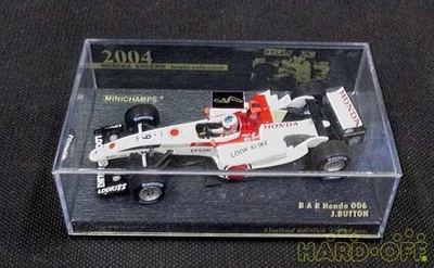 MINICHAMPS BAR HONDA 006 J.BUTTON 4012138094765 auto scala 1/43 - Immagine 1 di 2