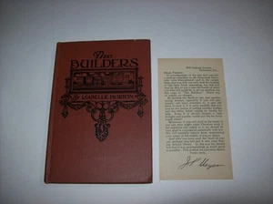 The Builders A Story of Faith and Works, by Isabelle Horton, 1st Edition 1910, x - Picture 1 of 12