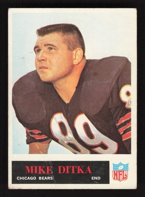 Philadelphia Gum Football 1965 - #19 Mike Ditka (Chicago Bears) Foto 1 de 2