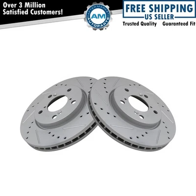 Juego de rotores de freno delanteros para Honda Odyssey 2005-2010 Foto 1 de 4