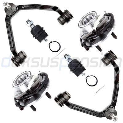 For 2000-03 Ford F-150 Front Upper Control Arm And Ball Joint Wheel Hub Bearing - Image 1 of 4