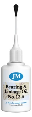 JM Bearing & Linkage Oil 13.5 Sintetico 30 ml Olio per cuscinetti Valvole rotanti Scanalatura di lubrificazione