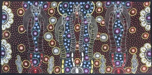 Colleen Bird Wallace NUNGURRAYI. Authentic Aboriginal Art. 100% Original. - Picture 1 of 6