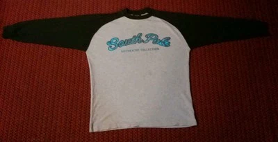 South Pole Mens Medium Grey & Black Cotton Blend Long Sleeve Graphic Shirt  - Image 1 of 4