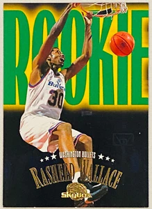 Rasheed Wallace 1995-1996 Skybox Premium Basketball ROOKIE NM RC #248 - Picture 1 of 2