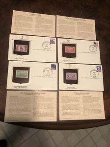 Lot Of 4🇺🇸2008 HISTORIC STAMPS OF AMERICA FIRST DAY COVER 🇺🇸 - Picture 1 of 9