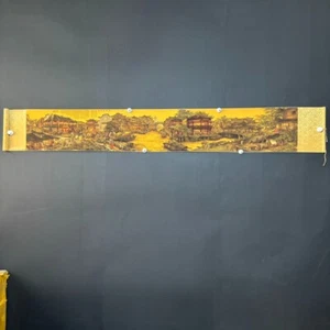 China Old long Scroll Painting Zhang Xiaoyou's Nanxiang Old Dream Drawing - Picture 1 of 8
