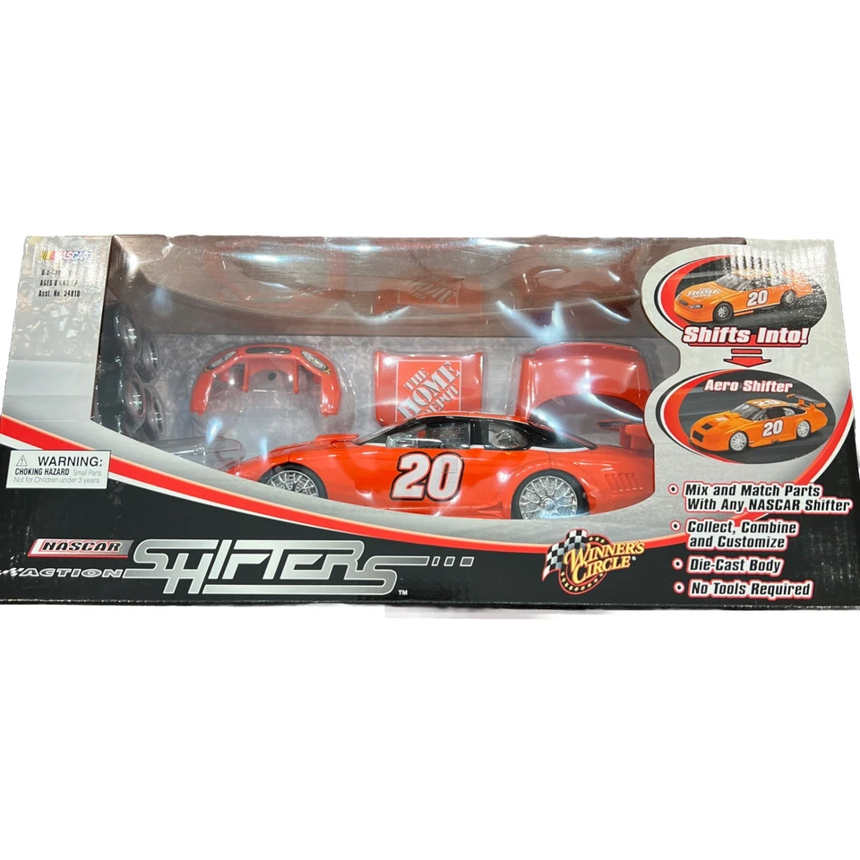 Winners Circle Shifters NASCAR Action #20 Aero Fifty Funny escala 1:24 Die Cast Foto 1 de 4