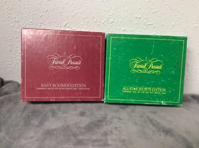 Trivial Pursuit Expansion Packs All-Star Sports & Baby Boomer Editions - Image 1 of 4