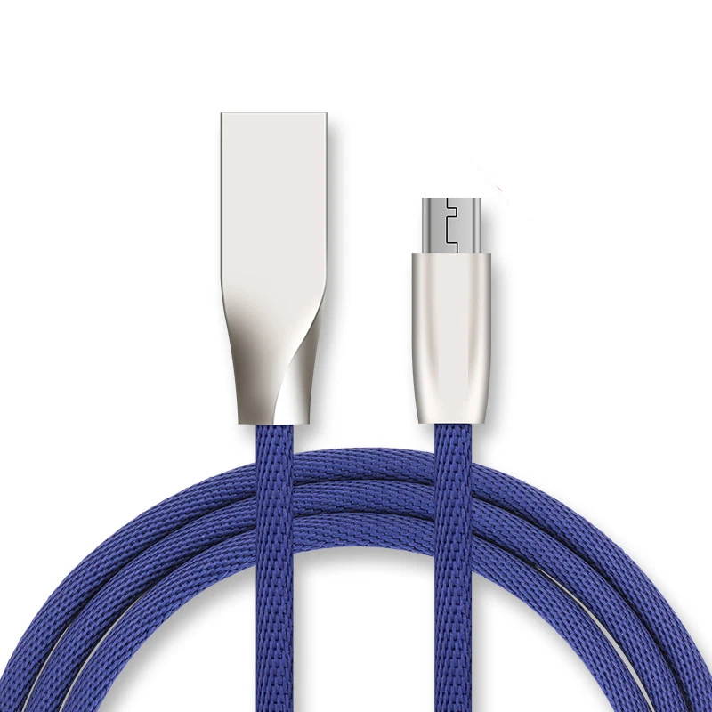 3ft/0.9m Cloth Covered Micro USB Charging Cable - Image 1 of 1