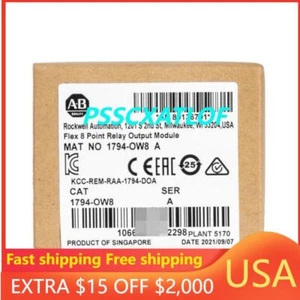 New Factory Sealed 1794-OW8 SER A Flex 8 Point Relay Output Module 1794OW8 - Picture 1 of 7