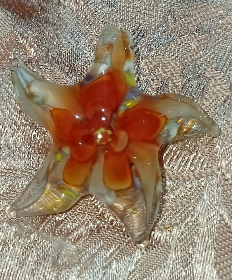 CIONDOLO 🌟 STELLA -VETRO DI MURANO.,, - Immagine 1 di 1