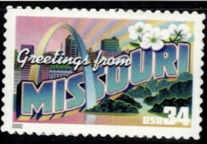 US #Mi3544 MNH 2002 Greetings from America 34c Missouri [3585] - Picture 1 of 1