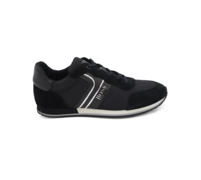 Hugo Boss Kids Wear Boys J29282 09B Zapatillas Negro UK 1-7.5 Foto 1 de 4