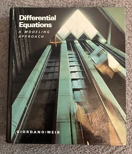 Differentialgleichungen: Ein Modellierungsansatz - Giordano, Weir - Bild 1 von 6