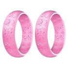5.7mm Popular for Women Silicone Cool Rings Silicone Wedding Ring9055
