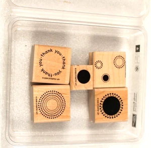 STAMPIN' UP! Juego de 5 sellos de dos pasos Stampin' Seeing Spots - Imagen 1 de 2