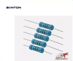 5 PIEZAS 1/2W 0.1Ω-10MΩ Resistencias 1% Película Metálica 160 Valores Surtidos - Imagen 1 de 5