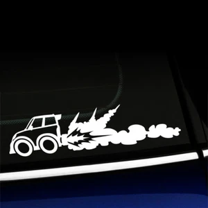 Rocket Car - Cute Funny Racecar Sticker Decal - You choose the color - Picture 1 of 26