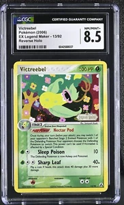 CGC 8.5 Pokemon Victreebel 13/92 EX Legend Maker Reverse Holo Rare psa - Picture 1 of 2