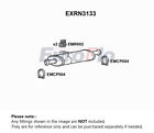 Exhaust Centre Box fits VAUXHALL MOVANO A 3.0D 04 to 06 Silencer Middle EuroFlo