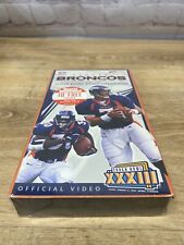Denver Broncos Super Bowl XXXIII 33 Champions VHS Official NFL Films New Sealed