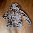 Polo Ralph Lauren Men?S Khaki Fly Fishing Utility Jacket Hunting Vintage Hood-L