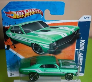 Hot Wheels - | 2010 | STREET BEASTS tm 11 | 68 CHEVY NOVA  | 82/244  | 2/10 | - Picture 1 of 2