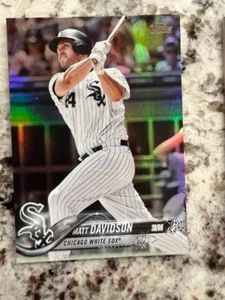 2018 TOPPS SERIES 2 TOPPS FOIL INSERT CARD WHITE SOX HUNTER DAVIDSON #695 - Picture 1 of 1