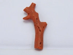Natural Italian Red Coral Polished Rough Stick Gemstone For Jewelry - Picture 1 of 8