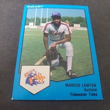 1989 Tidewater Tides ProCards #1967 Marcus Lawton