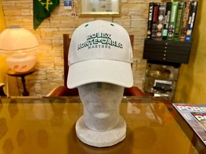 Cappellino Rolex Bianco Taglia Unica Montecarlo 2025 Originale Gadget Orologi - Picture 1 of 5